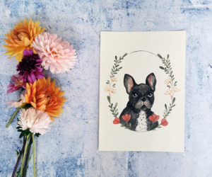 Buldoček - print
