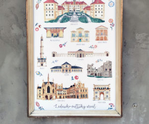 Lednickovaltický areál - print