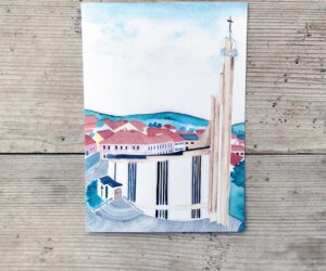 Pohlednice - Hustopeče 1